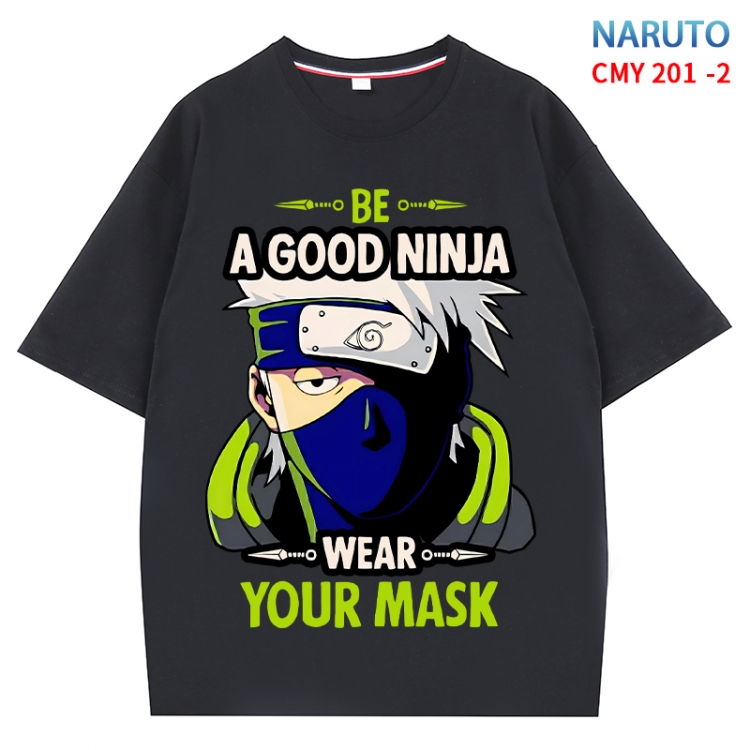Naruto Anime Surrounding New Pure Cotton T-shirt from S to 4XL CMY-201-2