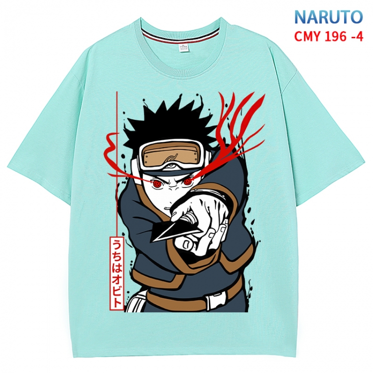 Naruto Anime Surrounding New Pure Cotton T-shirt from S to 4XL CMY-196-4