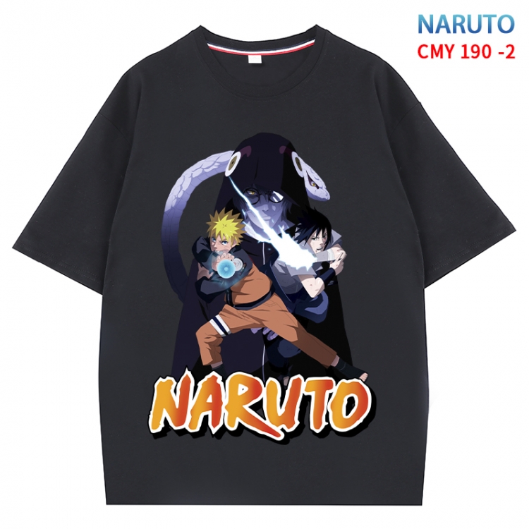 Naruto Anime Surrounding New Pure Cotton T-shirt from S to 4XL CMY-190-2