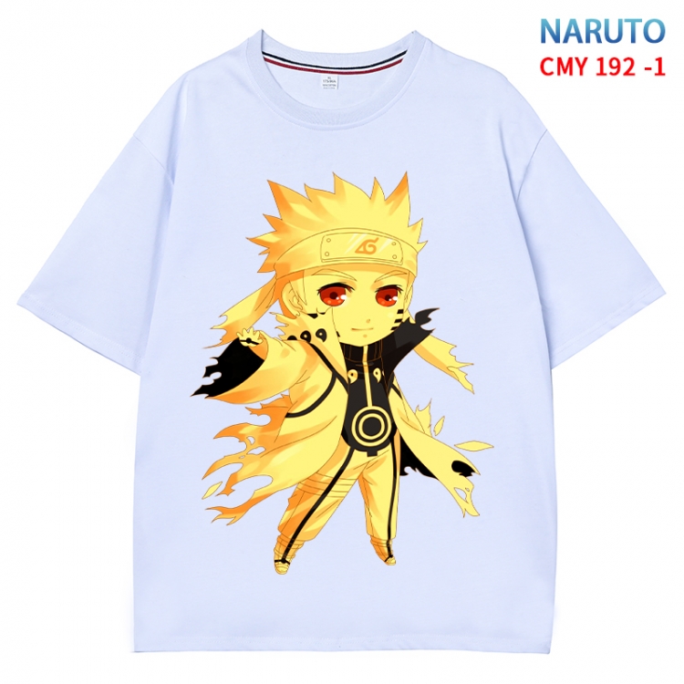 Naruto Anime Surrounding New Pure Cotton T-shirt from S to 4XL CMY-192-1