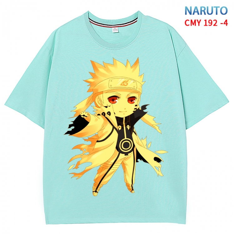 Naruto Anime Surrounding New Pure Cotton T-shirt from S to 4XL CMY-192-4