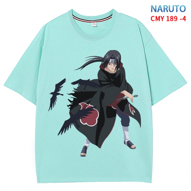Naruto Anime Surrounding New Pure Cotton T-shirt from S to 4XL CMY-189-4