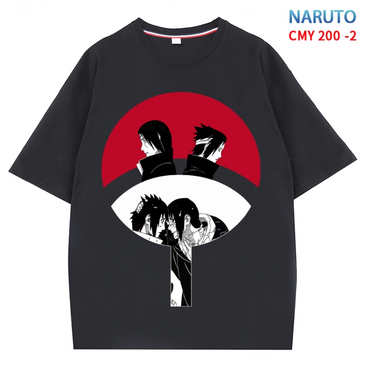 Naruto Anime Surrounding New Pure Cotton T-shirt from S to 4XL CMY-200-2