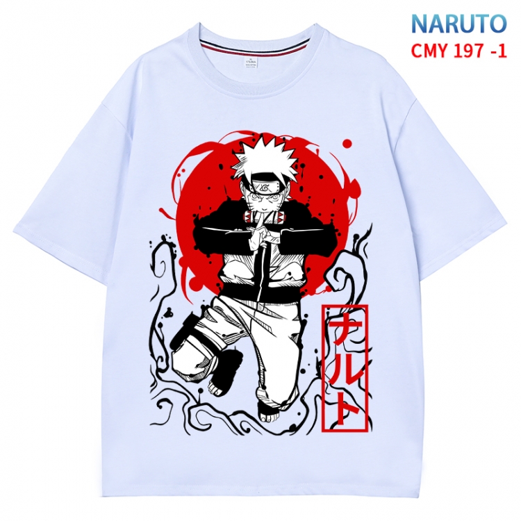 Naruto Anime Surrounding New Pure Cotton T-shirt from S to 4XL CMY-197-1