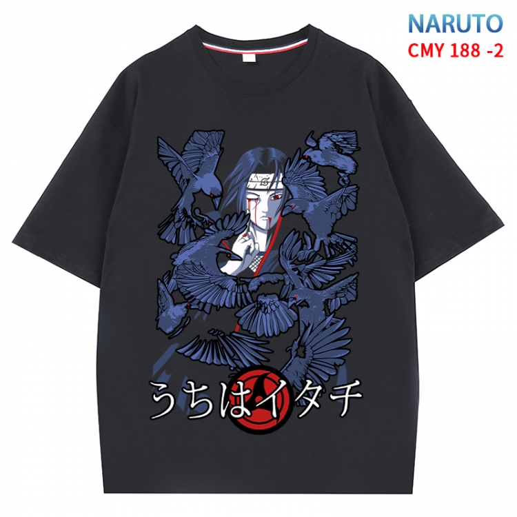 Naruto Anime Surrounding New Pure Cotton T-shirt from S to 4XL CMY-188-2