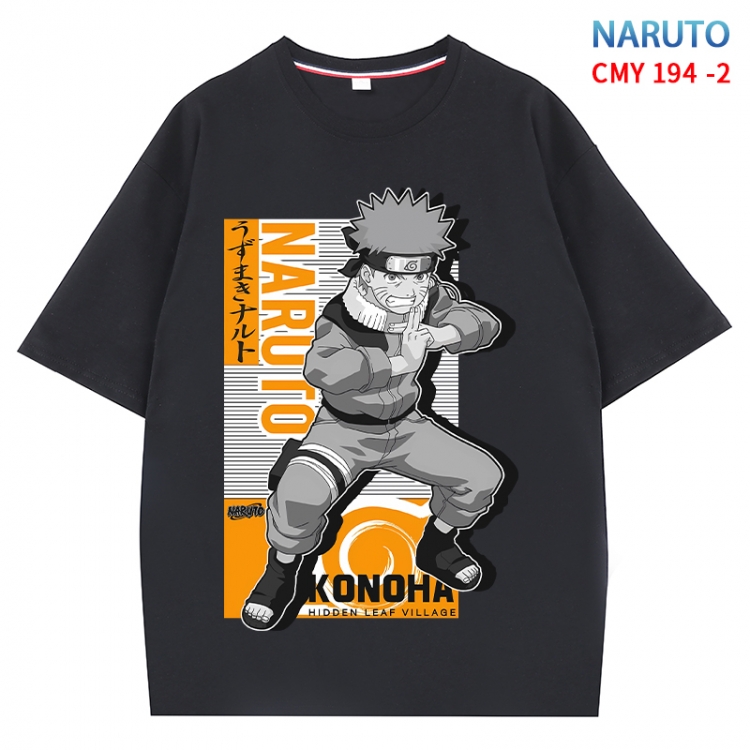 Naruto Anime Surrounding New Pure Cotton T-shirt from S to 4XL  CMY-194-2