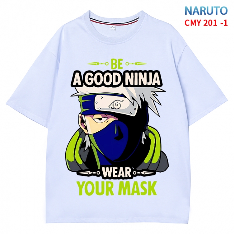Naruto Anime Surrounding New Pure Cotton T-shirt from S to 4XL  CMY-201-1