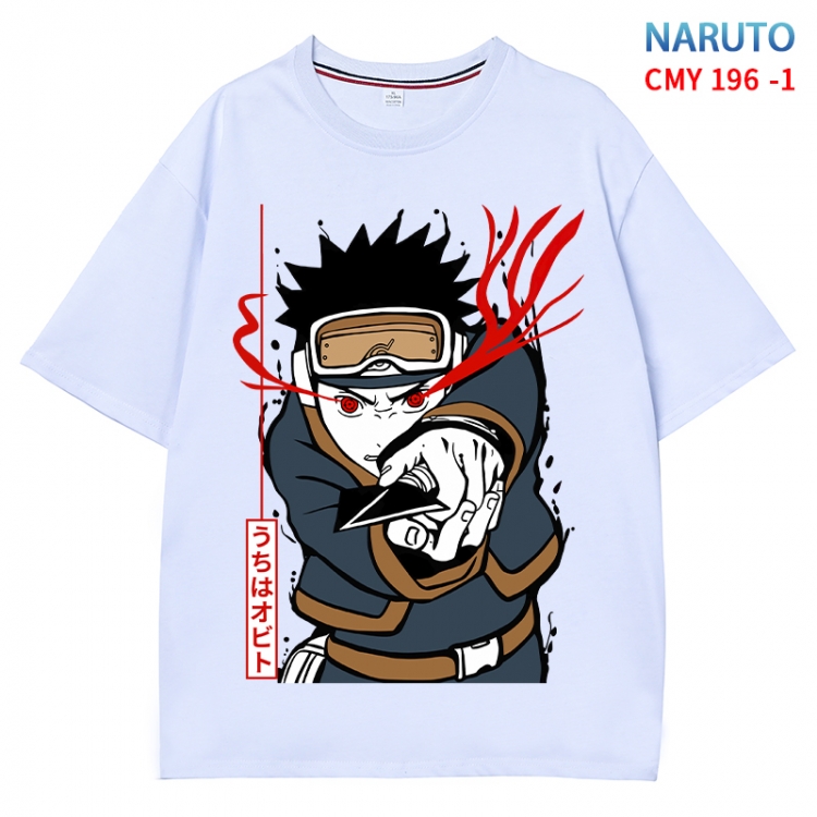 Naruto Anime Surrounding New Pure Cotton T-shirt from S to 4XL CMY-196-1