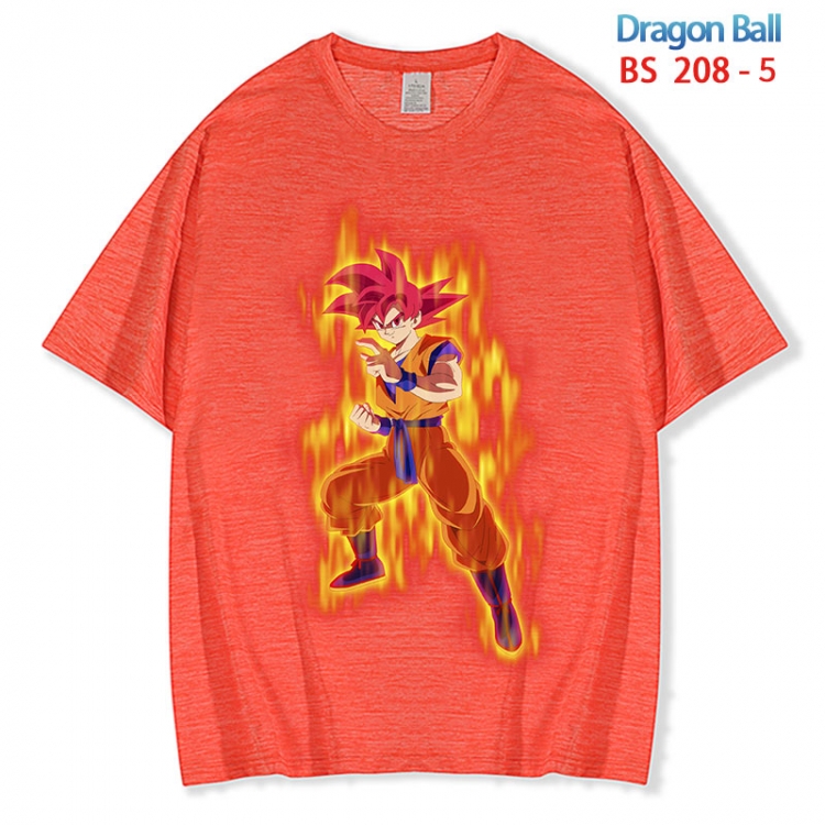 DRAGON BALL ice silk cotton loose and comfortable T-shirt from XS to 5XL BS 208 5