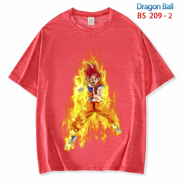 DRAGON BALL ice silk cotton loose and comfortable T-shirt from XS to 5XL BS 209 2