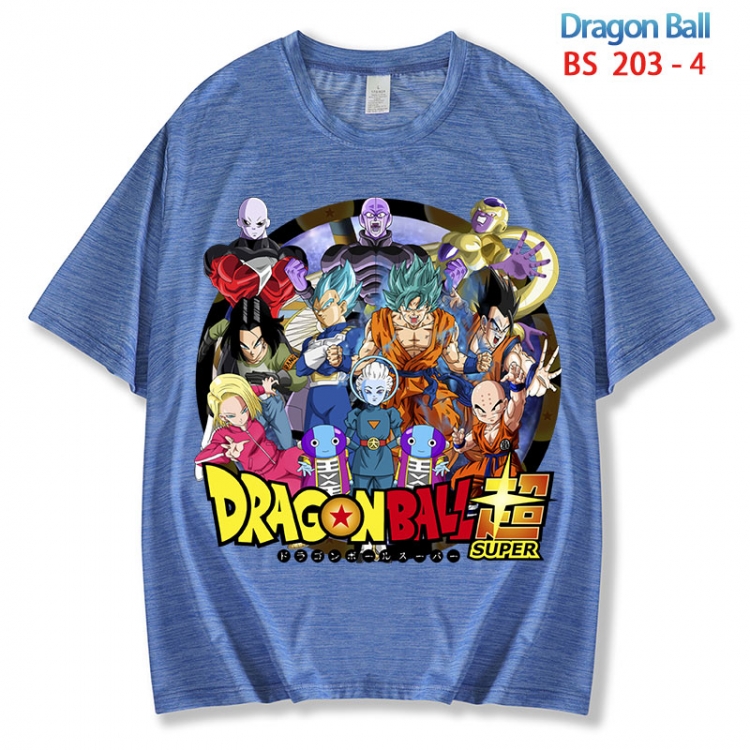 DRAGON BALL ice silk cotton loose and comfortable T-shirt from XS to 5XL BS 203 4