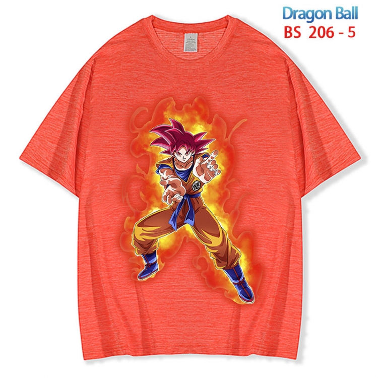 DRAGON BALL ice silk cotton loose and comfortable T-shirt from XS to 5XL bs 206 5
