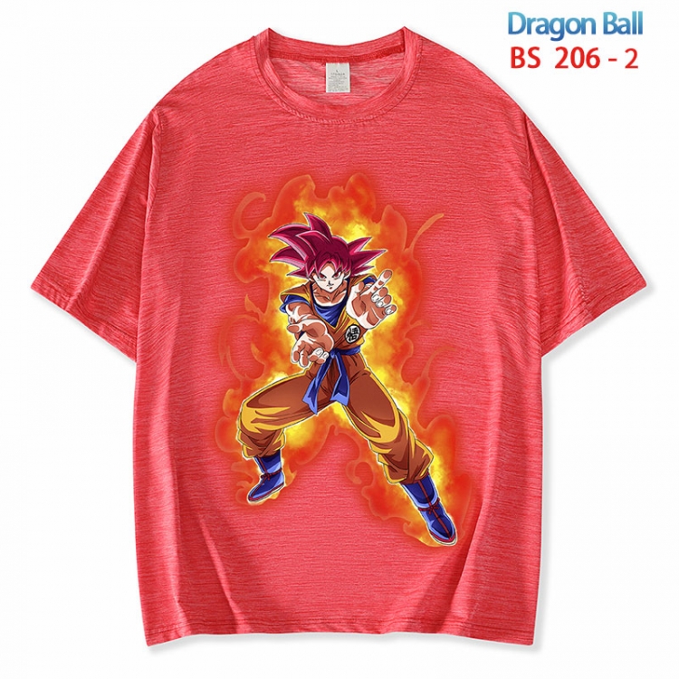DRAGON BALL ice silk cotton loose and comfortable T-shirt from XS to 5XL bs 206 2