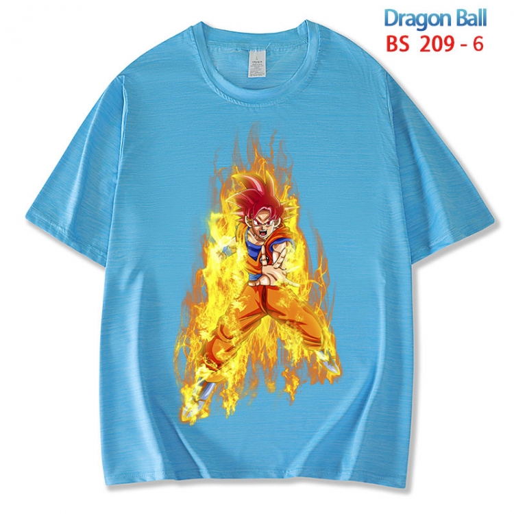 DRAGON BALL ice silk cotton loose and comfortable T-shirt from XS to 5XL BS 209 6