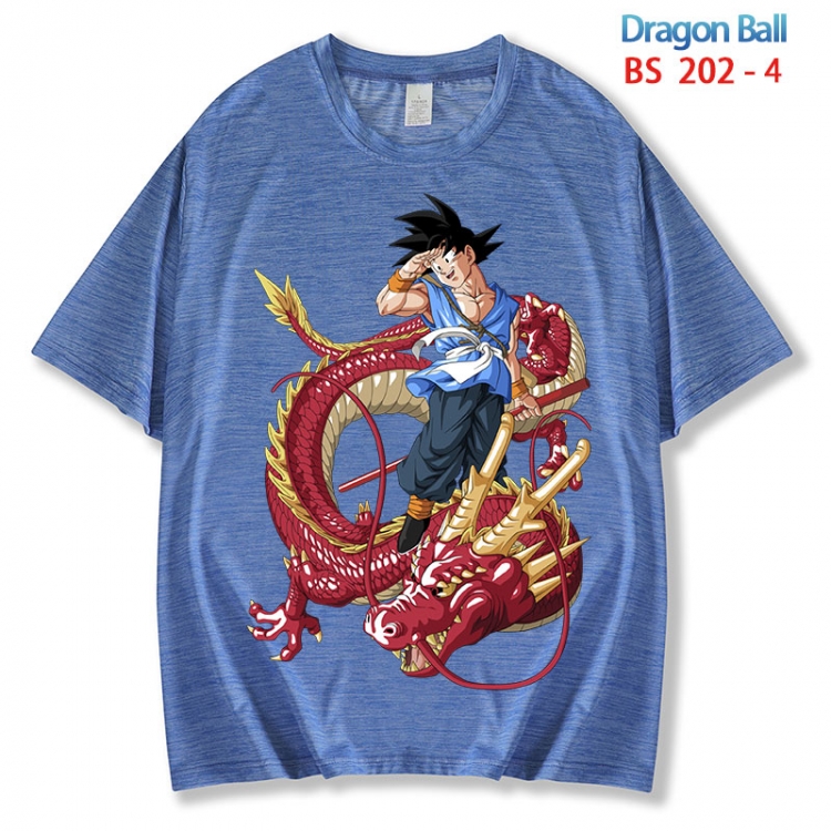 DRAGON BALL ice silk cotton loose and comfortable T-shirt from XS to 5XL BS 202 4