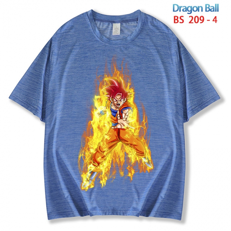 DRAGON BALL ice silk cotton loose and comfortable T-shirt from XS to 5XL BS 209 4