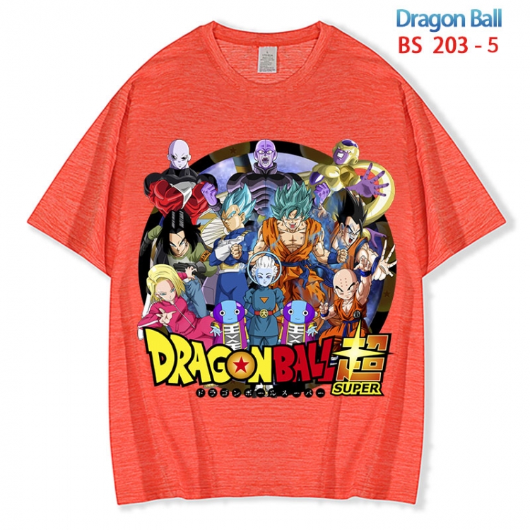 DRAGON BALL ice silk cotton loose and comfortable T-shirt from XS to 5XL  BS 203 5