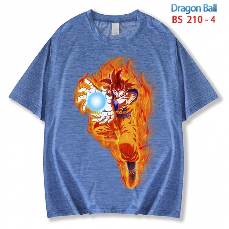 DRAGON BALL ice silk cotton loose and comfortable T-shirt from XS to 5XL  BS 210 4