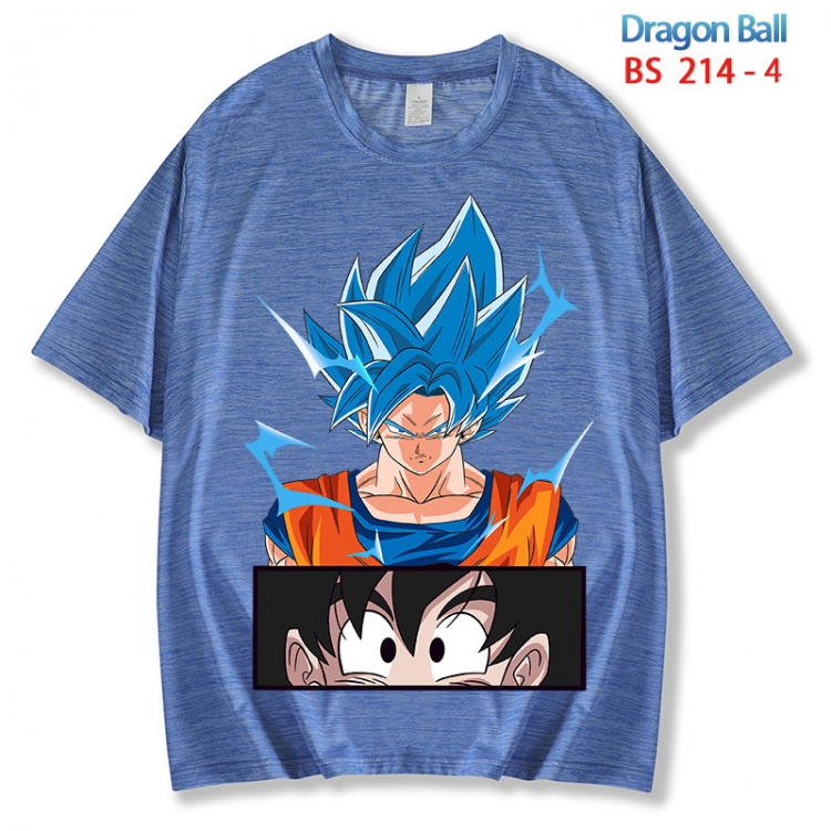 DRAGON BALL ice silk cotton loose and comfortable T-shirt from XS to 5XL BS 214 4