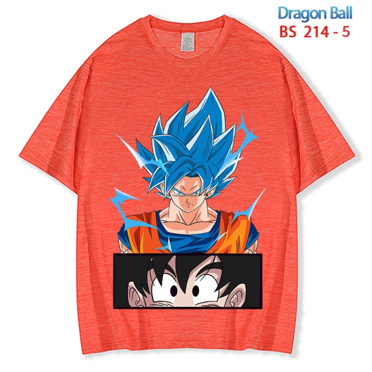 DRAGON BALL ice silk cotton loose and comfortable T-shirt from XS to 5XL BS 214 5