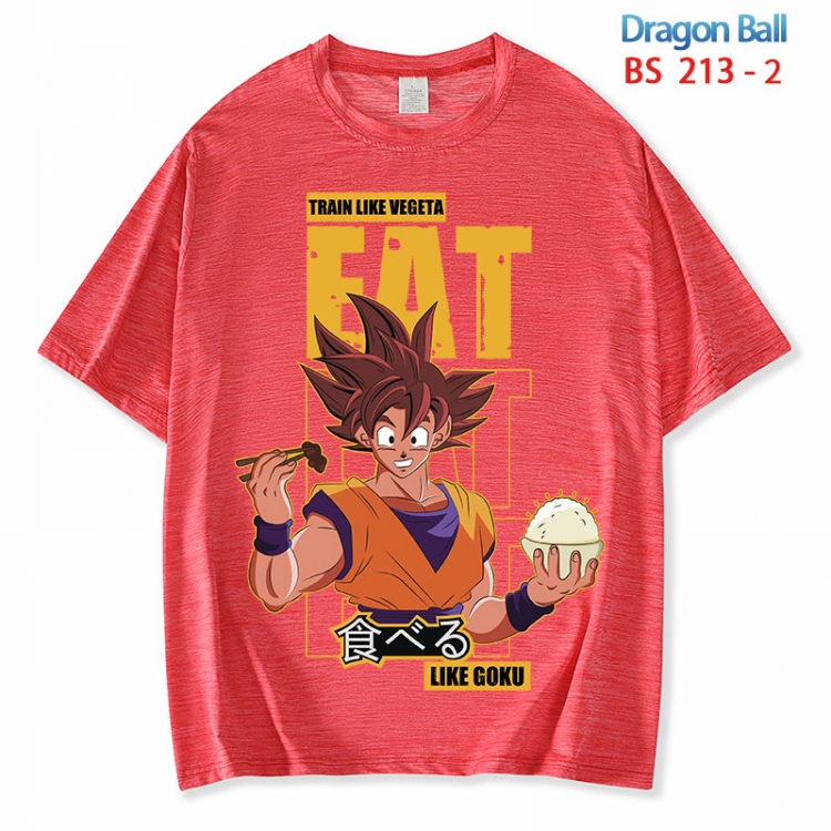 DRAGON BALL ice silk cotton loose and comfortable T-shirt from XS to 5XL BS 213 2