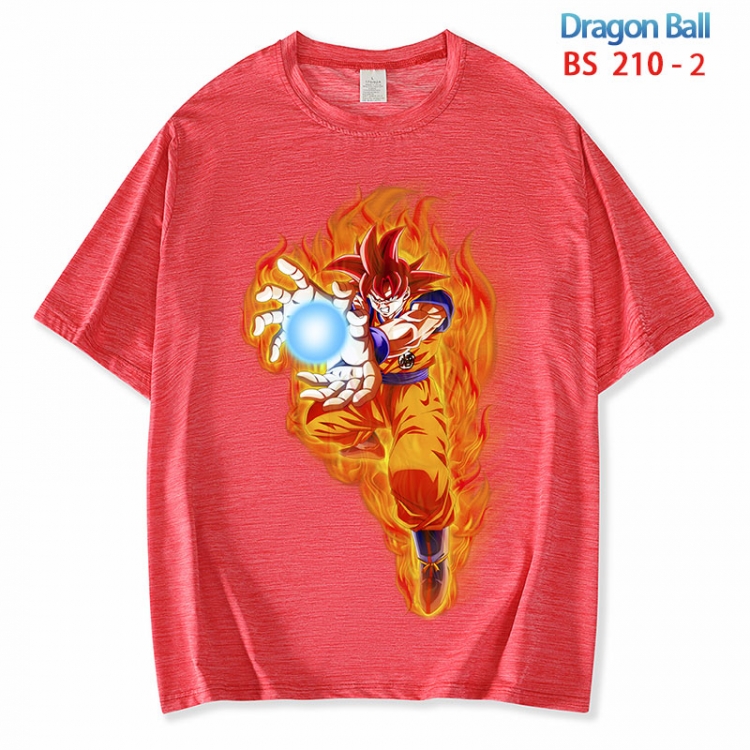 DRAGON BALL ice silk cotton loose and comfortable T-shirt from XS to 5XL BS 210 2