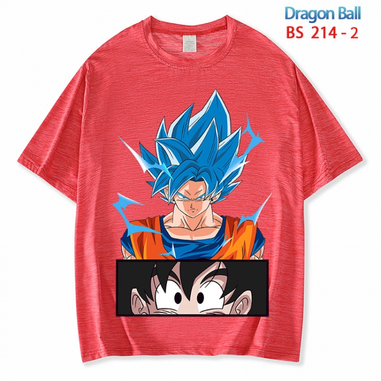 DRAGON BALL ice silk cotton loose and comfortable T-shirt from XS to 5XL BS 214 2