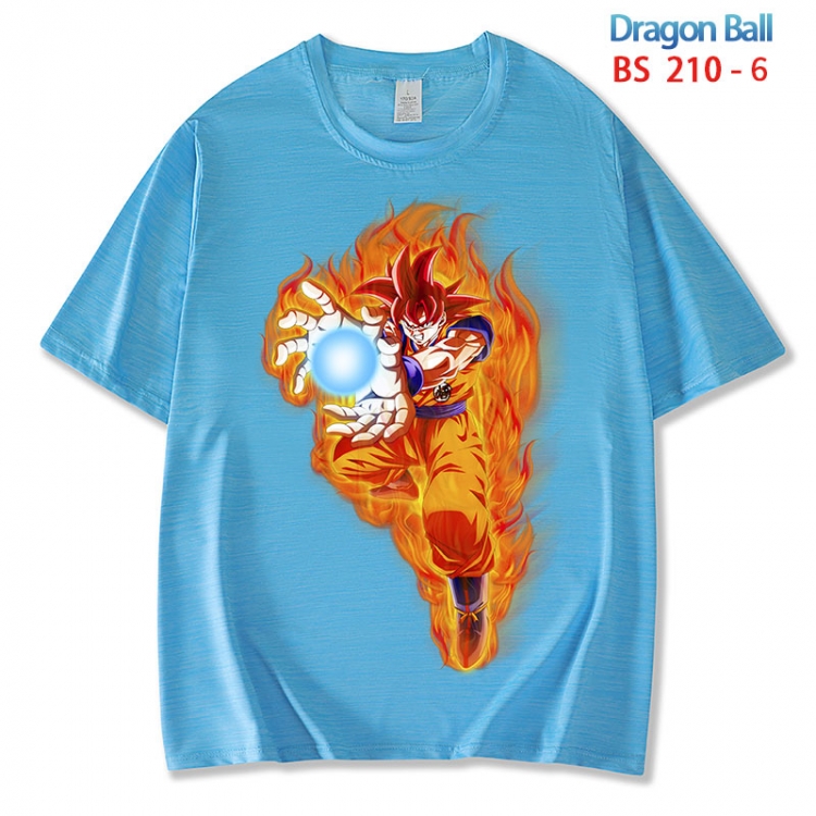 DRAGON BALL ice silk cotton loose and comfortable T-shirt from XS to 5XL BS 210 6