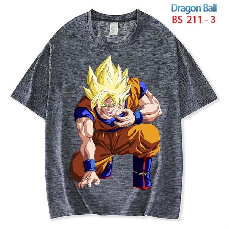 DRAGON BALL ice silk cotton loose and comfortable T-shirt from XS to 5XL  BS 211 3