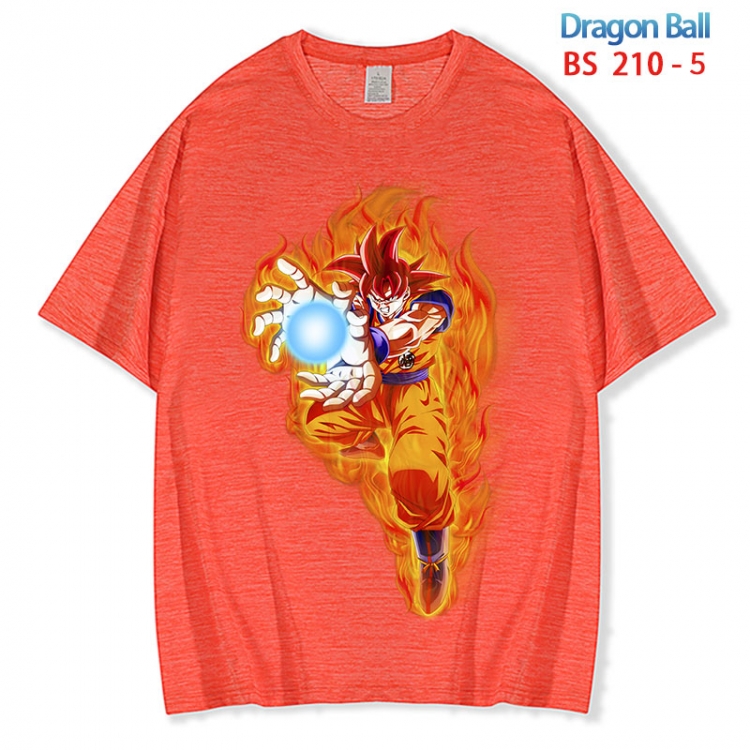 DRAGON BALL ice silk cotton loose and comfortable T-shirt from XS to 5XL BS 210 5