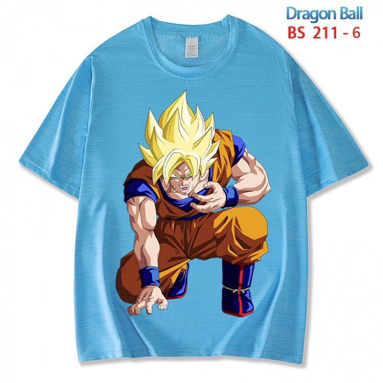 DRAGON BALL ice silk cotton loose and comfortable T-shirt from XS to 5XL BS 211 6