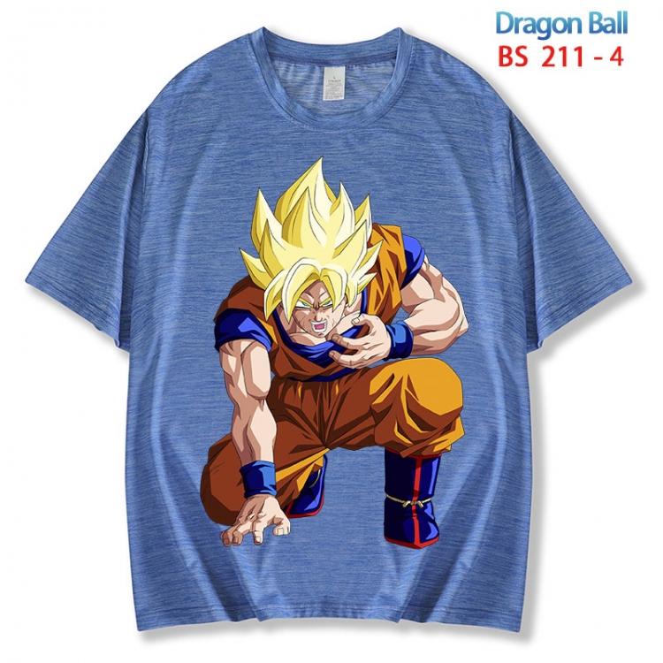 DRAGON BALL ice silk cotton loose and comfortable T-shirt from XS to 5XL  BS 211 4