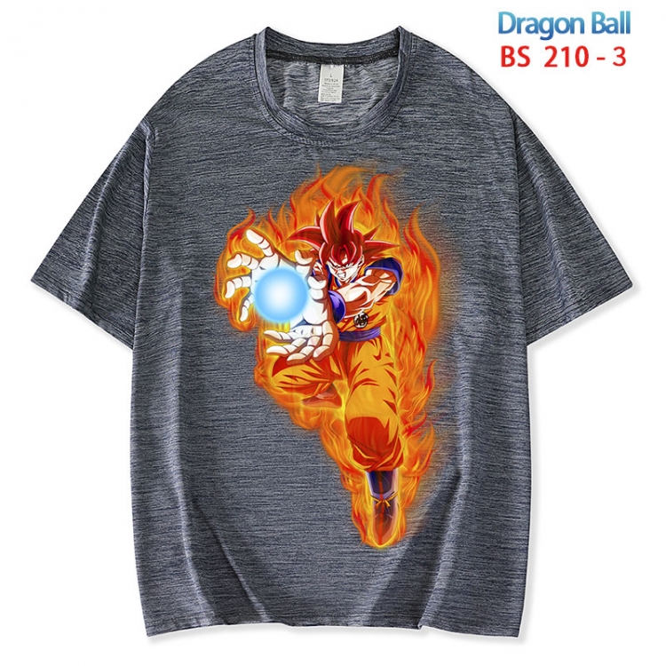 DRAGON BALL ice silk cotton loose and comfortable T-shirt from XS to 5XL BS 210 3