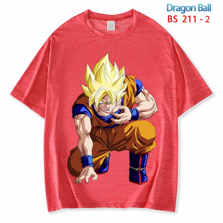 DRAGON BALL ice silk cotton loose and comfortable T-shirt from XS to 5XL BS 211 2