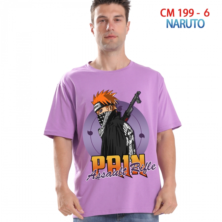 Naruto Printed short-sleeved cotton T-shirt from S to 4XL  199 6