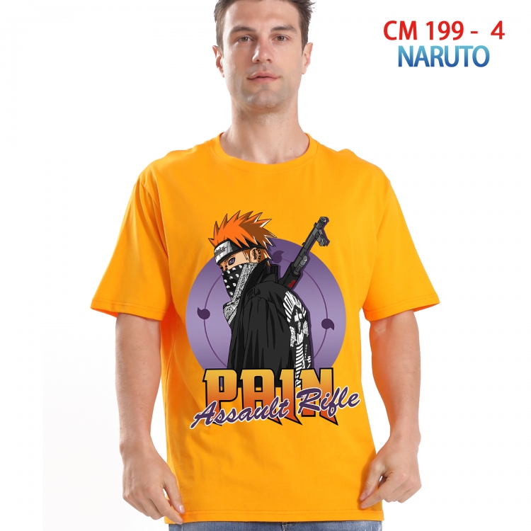 Naruto Printed short-sleeved cotton T-shirt from S to 4XL 199 4