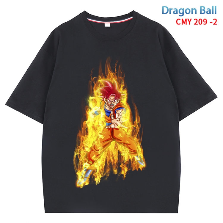 DRAGON BALL Anime Surrounding New Pure Cotton T-shirt from S to 4XL CMY 209 2
