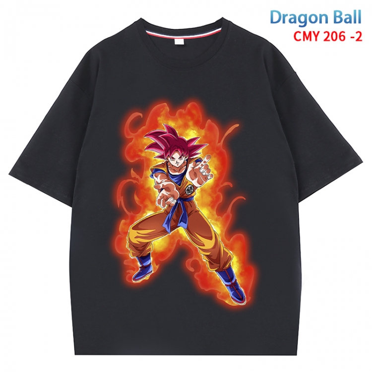 DRAGON BALL Anime Surrounding New Pure Cotton T-shirt from S to 4XL CMY 206 2
