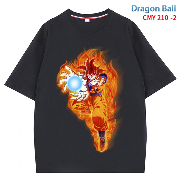 DRAGON BALL Anime Surrounding New Pure Cotton T-shirt from S to 4XL CMY 210 2