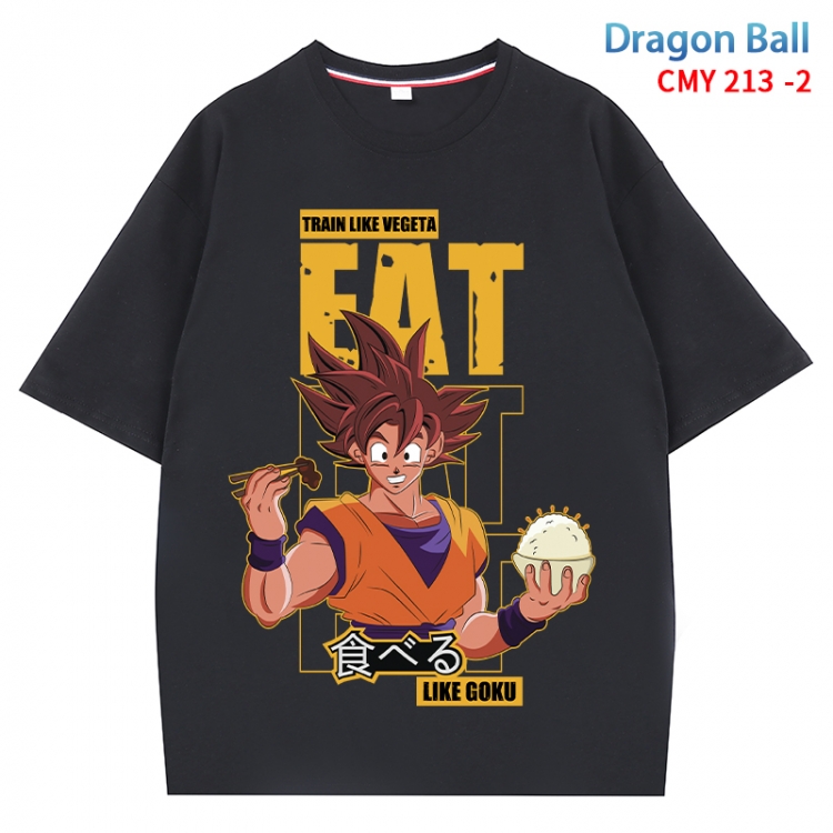 DRAGON BALL Anime Surrounding New Pure Cotton T-shirt from S to 4XL CMY 213 2