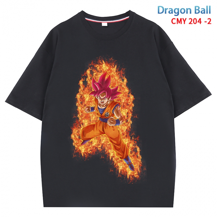 DRAGON BALL Anime Surrounding New Pure Cotton T-shirt from S to 4XL CMY 204 2
