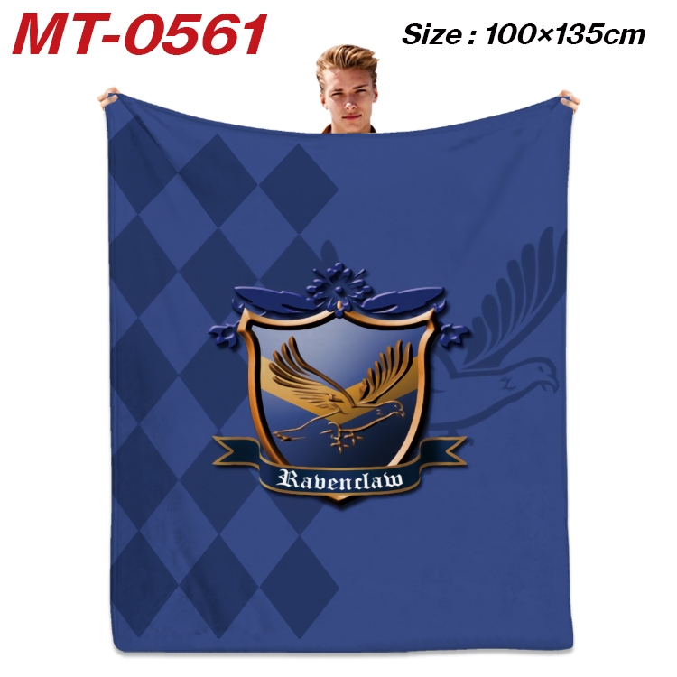 Harry Potter Anime flannel blanket air conditioner quilt double-sided printing 100x135cm MT-0561