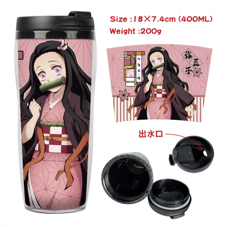 Demon Slayer Kimets Anime Starbucks leak proof and insulated cup 18X7.4CM 400ML