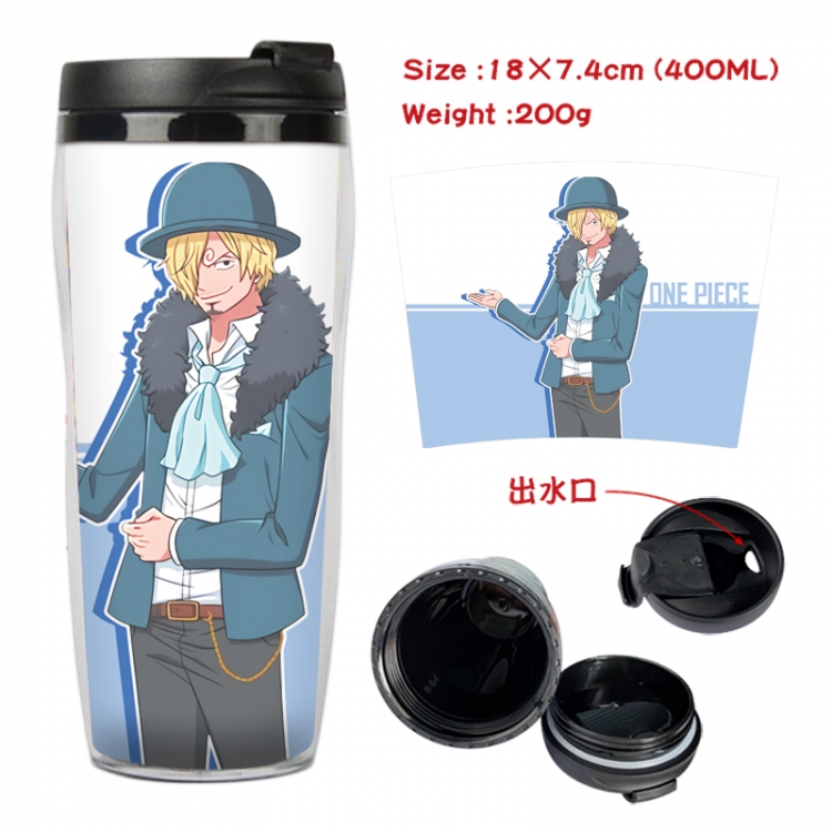 One Piece Anime Starbucks leak proof and insulated cup 18X7.4CM 400ML