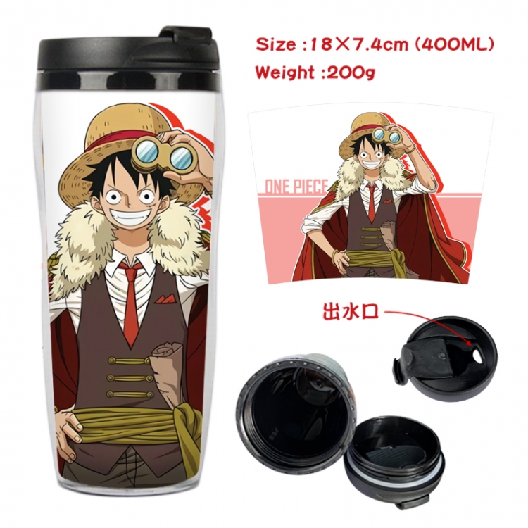 One Piece Anime Starbucks leak proof and insulated cup 18X7.4CM 400ML