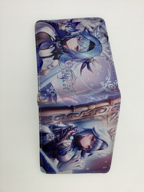 Genshin Impact Anime Short card bag wallet 11X9.5CM B1468