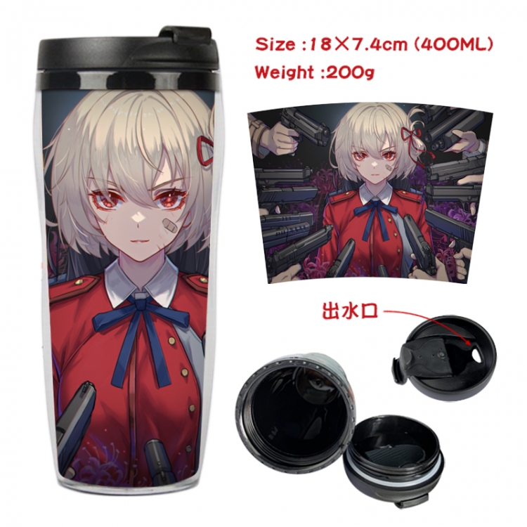 Lycoris Recoil  Anime Starbucks leak proof and insulated cup 18X7.4CM 400ML