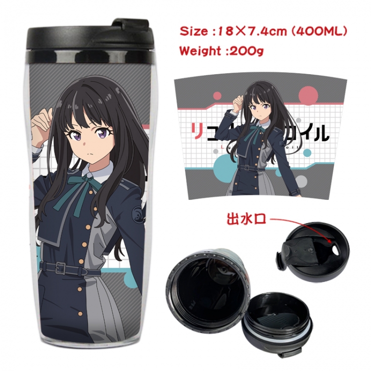 Lycoris Recoil  Anime Starbucks leak proof and insulated cup 18X7.4CM 400ML