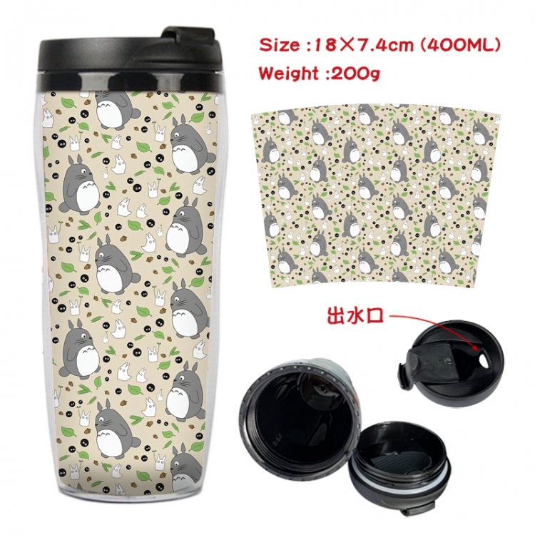 TOTORO Anime Starbucks leak proof and insulated cup 18X7.4CM 400ML