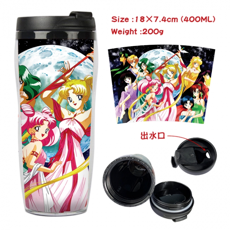 sailormoon Anime Starbucks leak proof and insulated cup 18X7.4CM 400ML